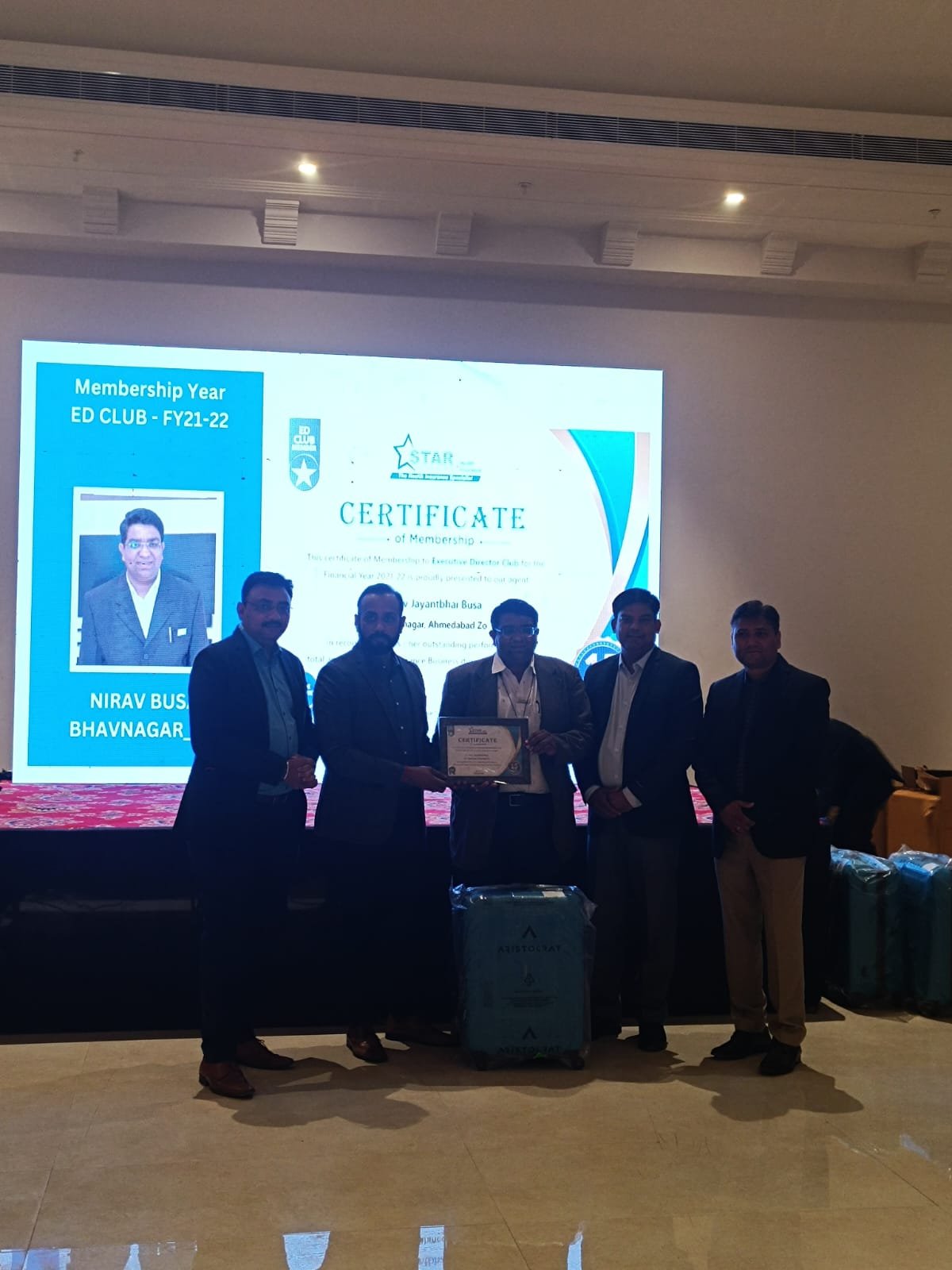 Professional achievement and recognition event